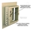 Williams Brothers FR DW 820 Series Fire Rated Access Door for Drywall for Walls & Ceilings - WB-FR-DW-820-12x12